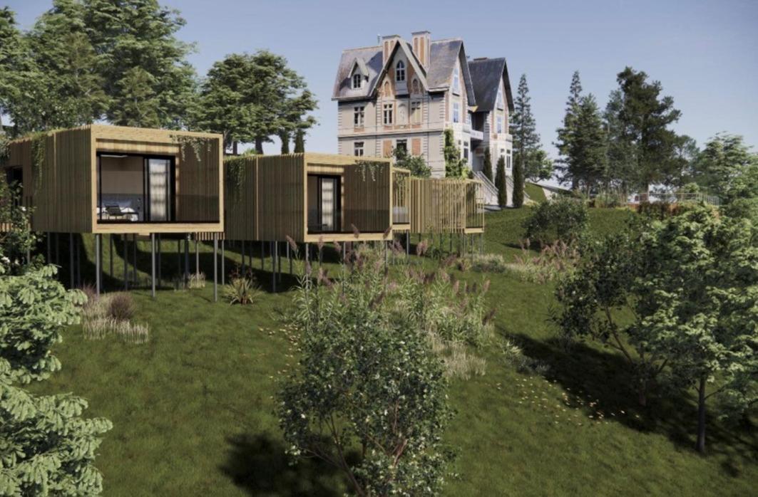 Nature Lodge with Garden View